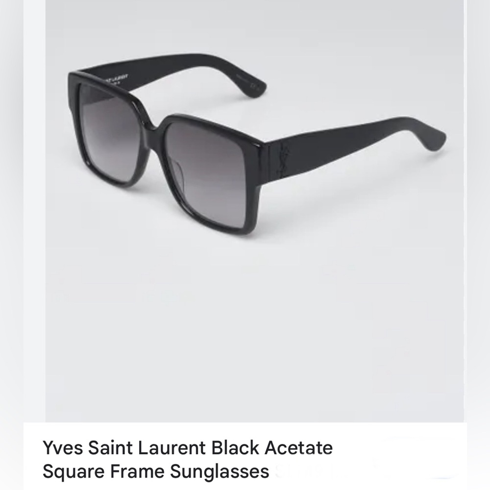 Saint Laurent Square sunglasses made in Italy